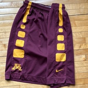 Nike University of Minnesota Basketball Shorts